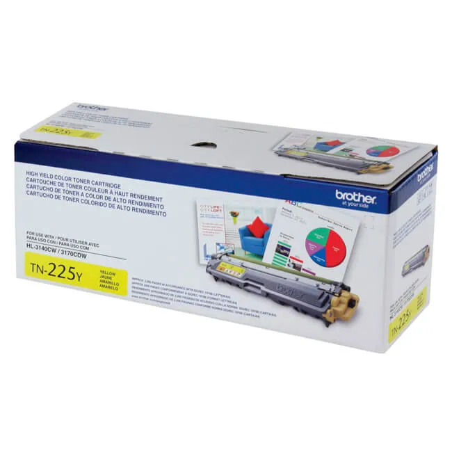 Tóner Brother TN-225Y original Yellow