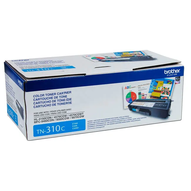 Tóner Brother TN-310C original Cian