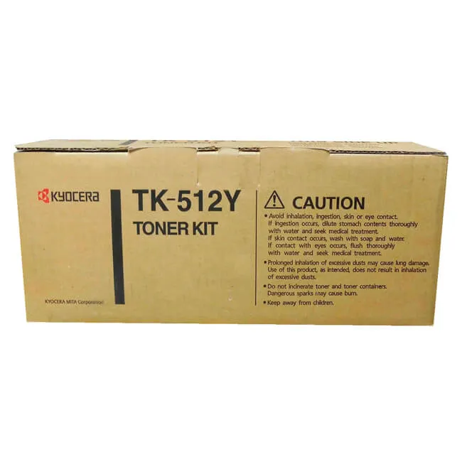 Tóner Kyocera TK-512Y original Yellow