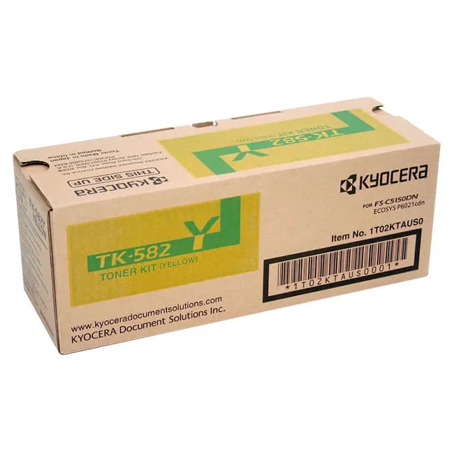 Tóner Kyocera TK-582Y original Yellow