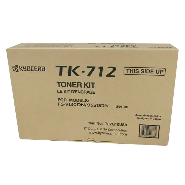 Tóner Kyocera TK-712 original Negro