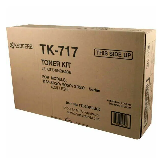 Tóner Kyocera TK-717 original Negro