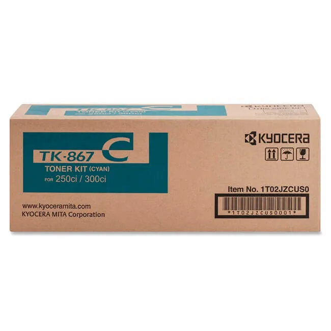 Tóner Kyocera TK-867C original Cian