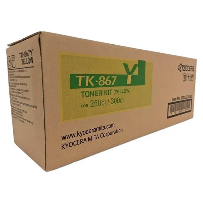 Tóner Kyocera TK-867Y original Yellow
