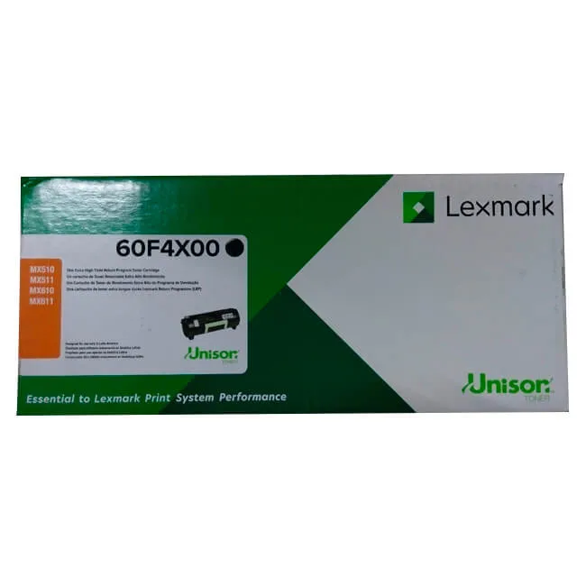 Tóner Lexmark 60F4X00 original Black