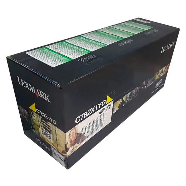 Tóner Lexmark C782X1YG original Yellow