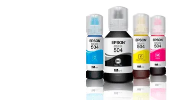 Botellas de tinta Epson originales